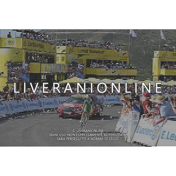 21-07-2022 Tour De France; Tappa 18 Lourdes - Hautacam; 2022, Jumbo - Visma; Van Aert, Wout; Hautacam; ©SIROTTI/AGENZIA ALDO LIVERANI SAS