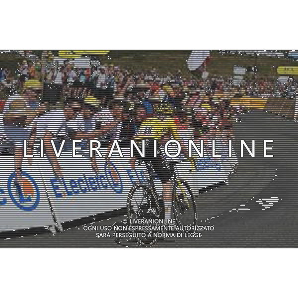 21-07-2022 Tour De France; Tappa 18 Lourdes - Hautacam; 2022, Jumbo - Visma; Vingegaard, Jonas; Hautacam; ©SIROTTI/AGENZIA ALDO LIVERANI SAS