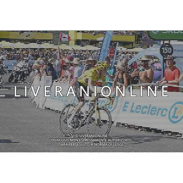 21-07-2022 Tour De France; Tappa 18 Lourdes - Hautacam; 2022, Jumbo - Visma; Vingegaard, Jonas; Hautacam; ©SIROTTI/AGENZIA ALDO LIVERANI SAS