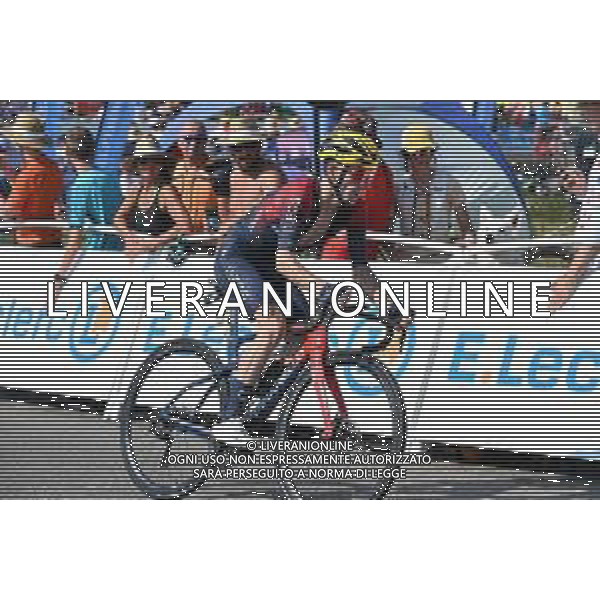 21-07-2022 Tour De France; Tappa 18 Lourdes - Hautacam; 2022, Ineos - Grenadiers; Yates, Adam; Hautacam; ©SIROTTI/AGENZIA ALDO LIVERANI SAS