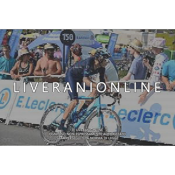 21-07-2022 Tour De France; Tappa 18 Lourdes - Hautacam; 2022, Movistar; Verona Quintanilla, Carlos; Hautacam; ©SIROTTI/AGENZIA ALDO LIVERANI SAS
