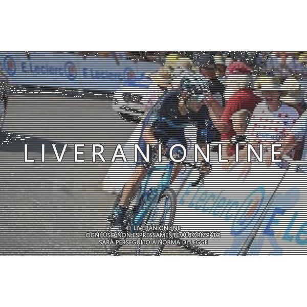 21-07-2022 Tour De France; Tappa 18 Lourdes - Hautacam; 2022, Movistar; Verona Quintanilla, Carlos; Hautacam; ©SIROTTI/AGENZIA ALDO LIVERANI SAS