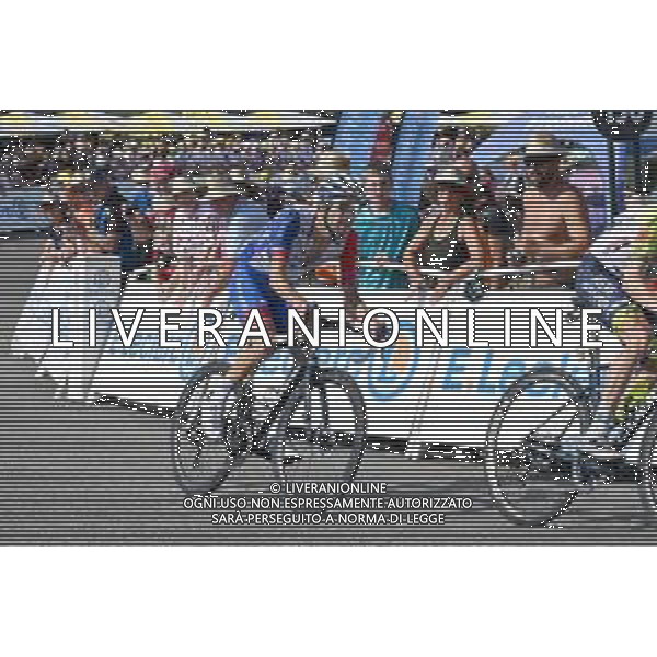 21-07-2022 Tour De France; Tappa 18 Lourdes - Hautacam; 2022, Groupama - Fdj; Pinot, Thibaut; Hautacam; ©SIROTTI/AGENZIA ALDO LIVERANI SAS