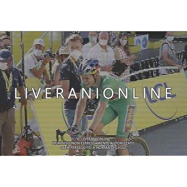 21-07-2022 Tour De France; Tappa 18 Lourdes - Hautacam; 2022, Jumbo - Visma; Van Aert, Wout; Hautacam; ©SIROTTI/AGENZIA ALDO LIVERANI SAS