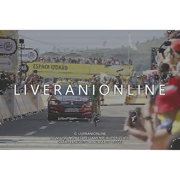 21-07-2022 Tour De France; Tappa 18 Lourdes - Hautacam; 2022, Jumbo - Visma; Van Aert, Wout; Hautacam; ©SIROTTI/AGENZIA ALDO LIVERANI SAS