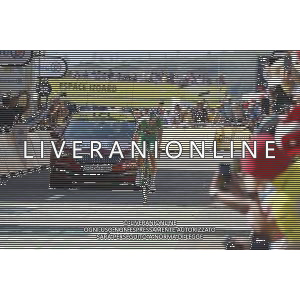 21-07-2022 Tour De France; Tappa 18 Lourdes - Hautacam; 2022, Jumbo - Visma; Van Aert, Wout; Hautacam; ©SIROTTI/AGENZIA ALDO LIVERANI SAS