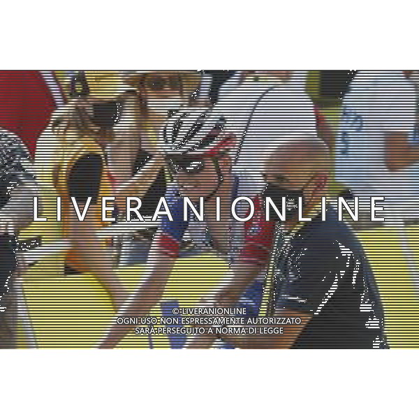 21-07-2022 Tour De France; Tappa 18 Lourdes - Hautacam; 2022, Groupama - Fdj; Gaudu, David; Hautacam; ©SIROTTI/AGENZIA ALDO LIVERANI SAS