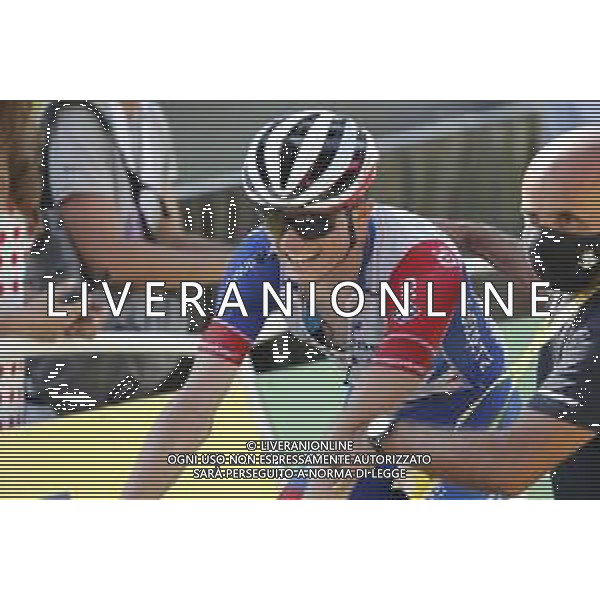 21-07-2022 Tour De France; Tappa 18 Lourdes - Hautacam; 2022, Groupama - Fdj; Gaudu, David; Hautacam; ©SIROTTI/AGENZIA ALDO LIVERANI SAS