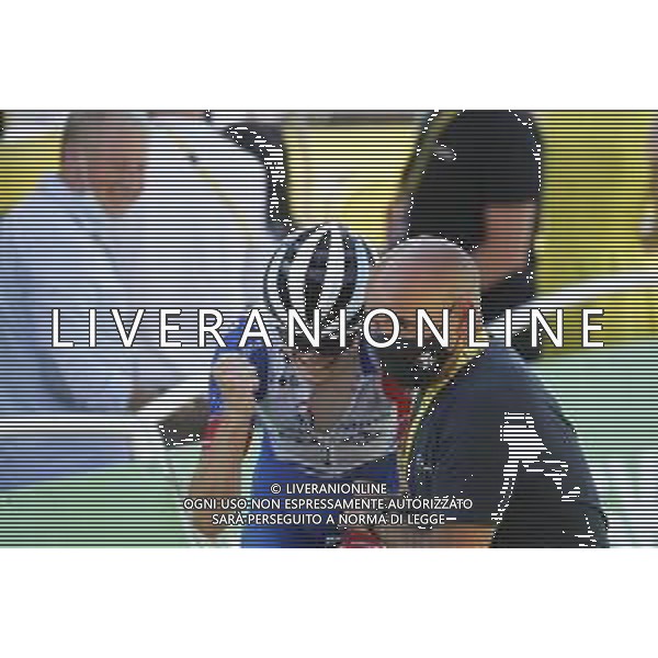 21-07-2022 Tour De France; Tappa 18 Lourdes - Hautacam; 2022, Groupama - Fdj; Gaudu, David; Hautacam; ©SIROTTI/AGENZIA ALDO LIVERANI SAS