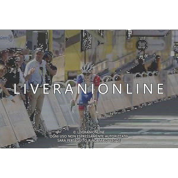 21-07-2022 Tour De France; Tappa 18 Lourdes - Hautacam; 2022, Groupama - Fdj; Gaudu, David; Hautacam; ©SIROTTI/AGENZIA ALDO LIVERANI SAS