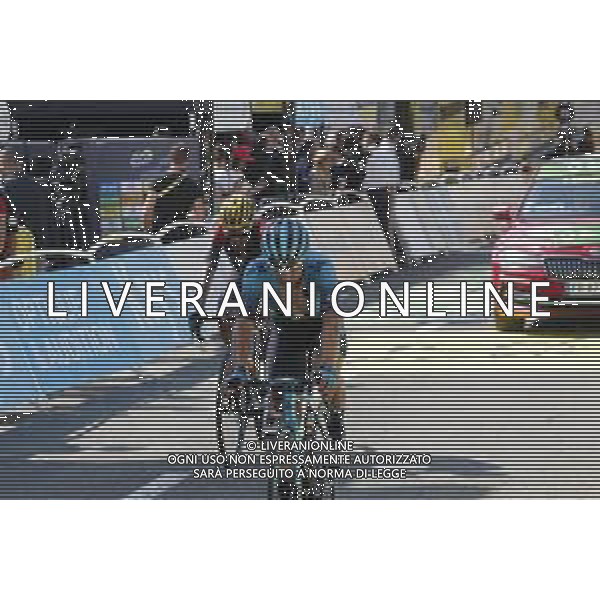 21-07-2022 Tour De France; Tappa 18 Lourdes - Hautacam; 2022, Astana - Qazaqstan; Lutsenko, Alexey; Hautacam; ©SIROTTI/AGENZIA ALDO LIVERANI SAS