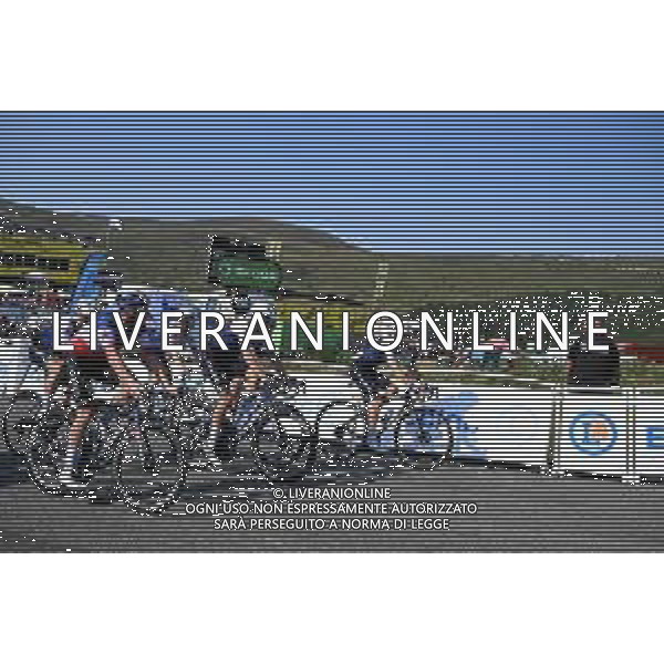 21-07-2022 Tour De France; Tappa 18 Lourdes - Hautacam; 2022, Quick Step - Alpha Vinyl; Jakobsen, Fabio; Senechal, Florian; Hautacam; ©SIROTTI/AGENZIA ALDO LIVERANI SAS