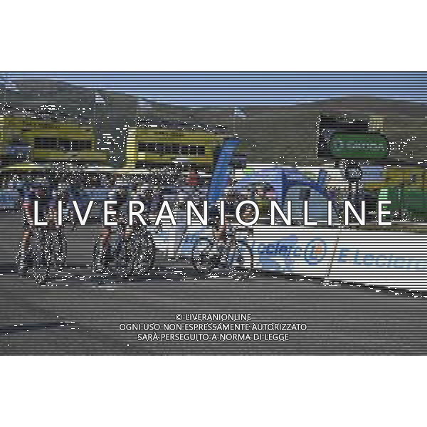 21-07-2022 Tour De France; Tappa 18 Lourdes - Hautacam; 2022, Quick Step - Alpha Vinyl; Jakobsen, Fabio; Senechal, Florian; Hautacam; ©SIROTTI/AGENZIA ALDO LIVERANI SAS