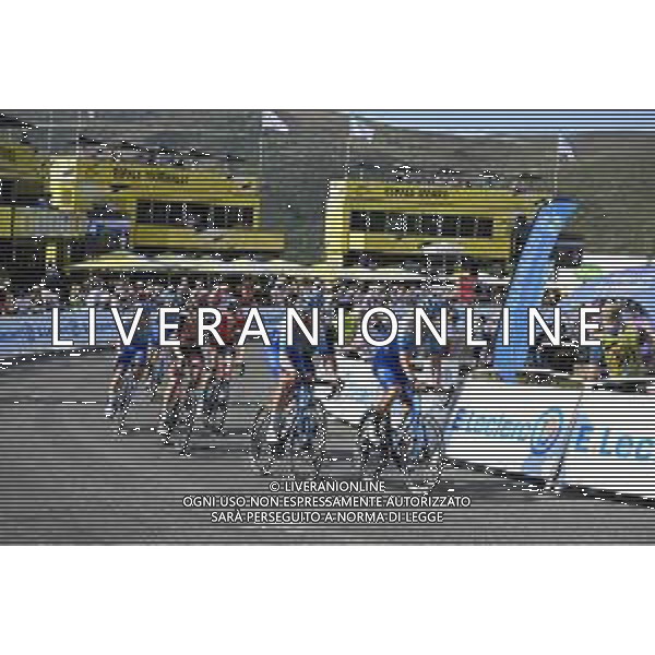 21-07-2022 Tour De France; Tappa 18 Lourdes - Hautacam; 2022, Bikeexchange - Jayco; Mezgec, Luka; Bauer, Jack; Hautacam; ©SIROTTI/AGENZIA ALDO LIVERANI SAS