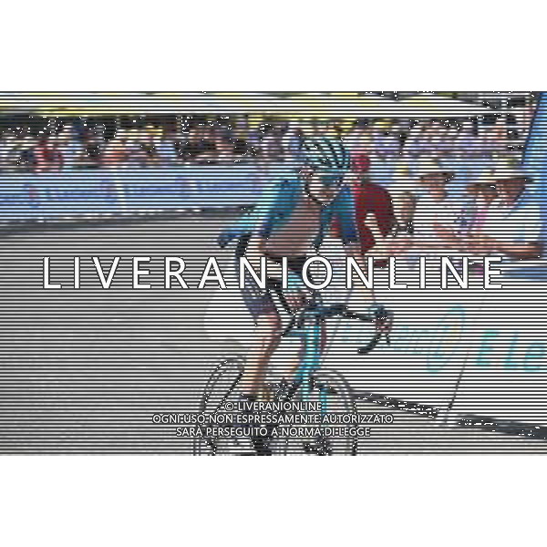 21-07-2022 Tour De France; Tappa 18 Lourdes - Hautacam; 2022, Astana - Qazaqstan; Dombrowski, Joseph Lloyd; Hautacam; ©SIROTTI/AGENZIA ALDO LIVERANI SAS