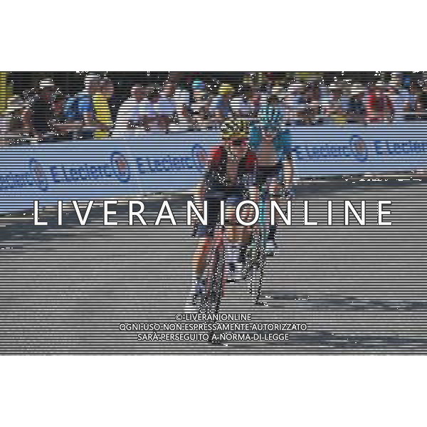 21-07-2022 Tour De France; Tappa 18 Lourdes - Hautacam; 2022, Ineos - Grenadiers; Pidcock, Thomas; Hautacam; ©SIROTTI/AGENZIA ALDO LIVERANI SAS