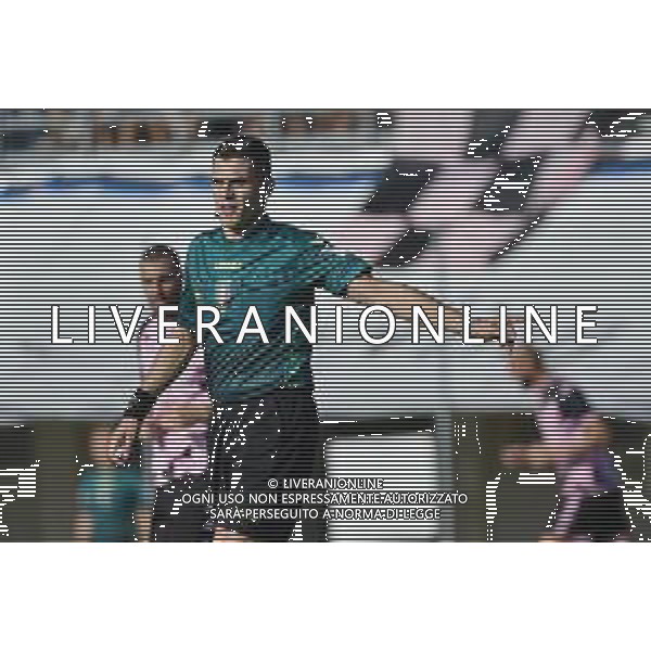 l\'arbitro Simone Sozza di Seregno (MB) Pisa vs Palermo Rovetta (BG) 21-07-2022 centro sportivo comunale Marinoni amichevole precampionato foto Roberto Garavaglia/ag. Aldo Liverani sas /AGENZIA ALDO LIVERANI SAS