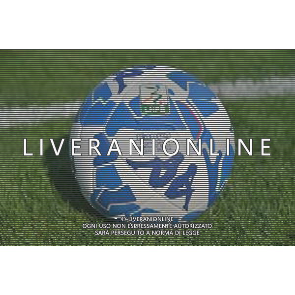 il pallone ufficiale della partite del campionato di Serie B 2022-2023 Pisa vs Palermo Rovetta (BG) 21-07-2022 centro sportivo comunale Marinoni amichevole precampionato foto Roberto Garavaglia/ag. Aldo Liverani sas /AGENZIA ALDO LIVERANI SAS