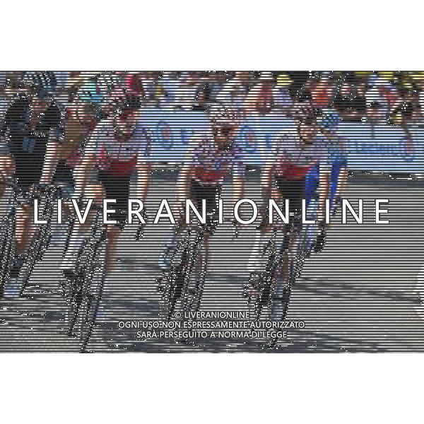 21-07-2022 Tour De France; Tappa 18 Lourdes - Hautacam; 2022, Cofidis; Izaguirre, Jon; Geschke, Simon; Perez, Anthony; Hautacam; ©SIROTTI/AGENZIA ALDO LIVERANI SAS