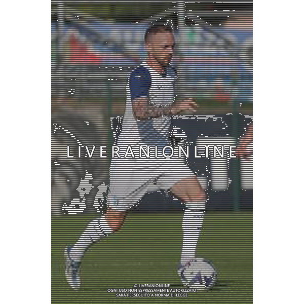 AURONZO (BL) FOTO AG. ALDO LIVERANI AMICHEVOLE LAZIO -PRIMORJE NELLA FOTO: LAZZARI MANUEL ©AGENZIA ALDO LIVERANI SAS