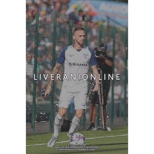 AURONZO (BL) FOTO AG. ALDO LIVERANI AMICHEVOLE LAZIO -PRIMORJE NELLA FOTO: LAZZARI MANUEL ©AGENZIA ALDO LIVERANI SAS