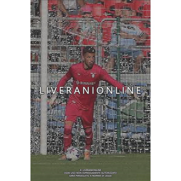 AURONZO (BL) FOTO AG. ALDO LIVERANI AMICHEVOLE LAZIO -PRIMORJE NELLA FOTO:LUIS MANUEL MAXIMIANO ©AGENZIA ALDO LIVERANI SAS