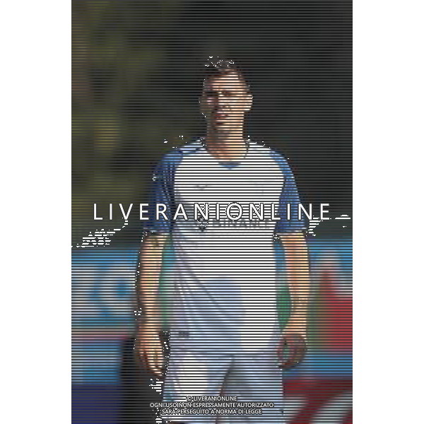 AURONZO (BL) FOTO AG. ALDO LIVERANI AMICHEVOLE LAZIO -PRIMORJE NELLA FOTO:ROMAGNOLI ALESSIO ©AGENZIA ALDO LIVERANI SAS