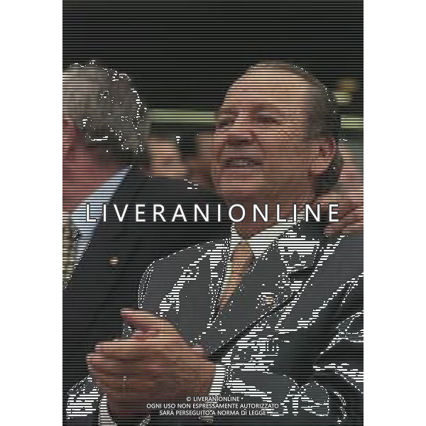 1999 BARCELLONA PARTITA AMICHEVOLE BARCELLONA NAZIONALE BRASILE 2-2 NELLA FOTO Josep Lluís Núñez presidente barcellona calcio AG ALDO LIVERANI SAS