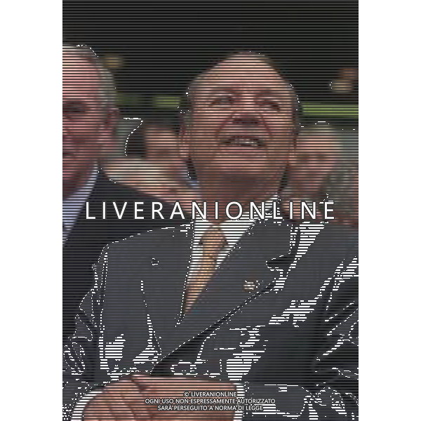 1999 BARCELLONA PARTITA AMICHEVOLE BARCELLONA NAZIONALE BRASILE 2-2 NELLA FOTO Josep Lluís Núñez presidente barcellona calcio AG ALDO LIVERANI SAS