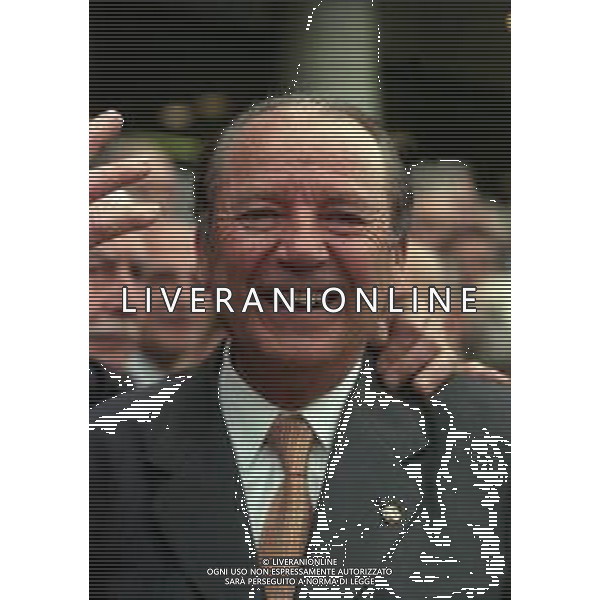 1999 BARCELLONA PARTITA AMICHEVOLE BARCELLONA NAZIONALE BRASILE 2-2 NELLA FOTO Josep Lluís Núñez presidente barcellona calcio AG ALDO LIVERANI SAS