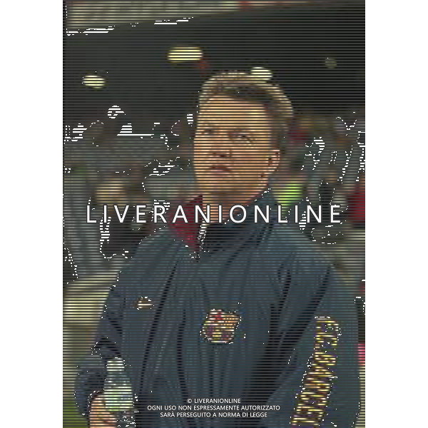 1999 BARCELLONA PARTITA AMICHEVOLE BARCELLONA NAZIONALE BRASILE 2-2 NELLA FOTO LOUIS VAN GAAL ALLENATORE BARCELLONA CALCIO AG ALDO LIVERANI SAS