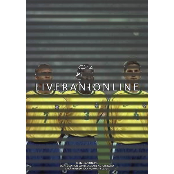 1999 BARCELLONA PARTITA AMICHEVOLE BARCELLONA NAZIONALE BRASILE 2-2 NELLA FOTO ODVAN N 3 AG ALDO LIVERANI SAS