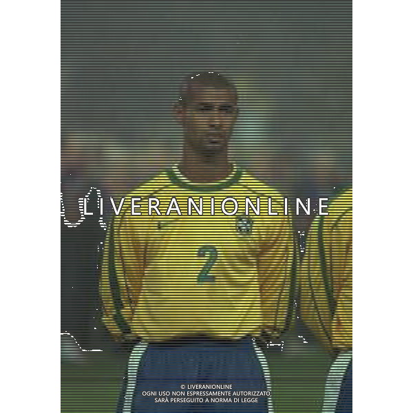 1999 BARCELLONA PARTITA AMICHEVOLE BARCELLONA NAZIONALE BRASILE 2-2 NELLA FOTO ZE MARIA AG ALDO LIVERANI SAS