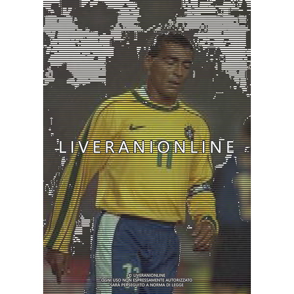 1999 BARCELLONA PARTITA AMICHEVOLE BARCELLONA NAZIONALE BRASILE 2-2 NELLA FOTO ROMARIO AG ALDO LIVERANI SAS
