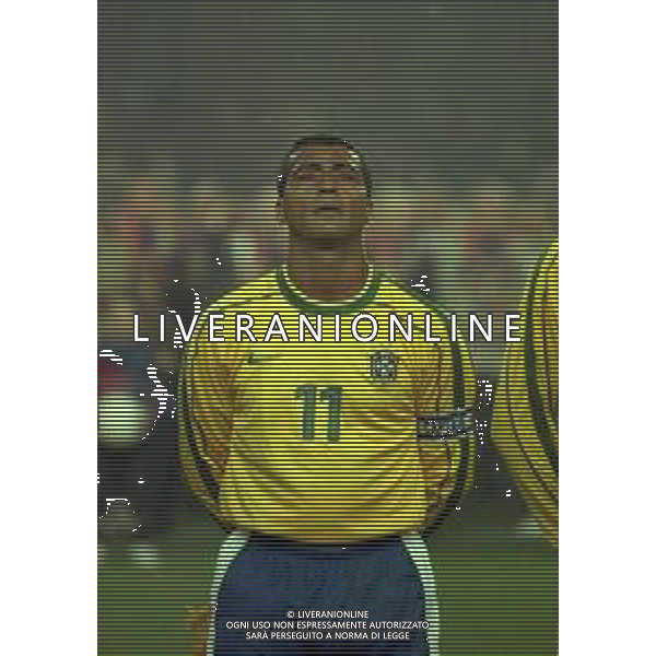 1999 BARCELLONA PARTITA AMICHEVOLE BARCELLONA NAZIONALE BRASILE 2-2 NELLA FOTO ROMARIO AG ALDO LIVERANI SAS