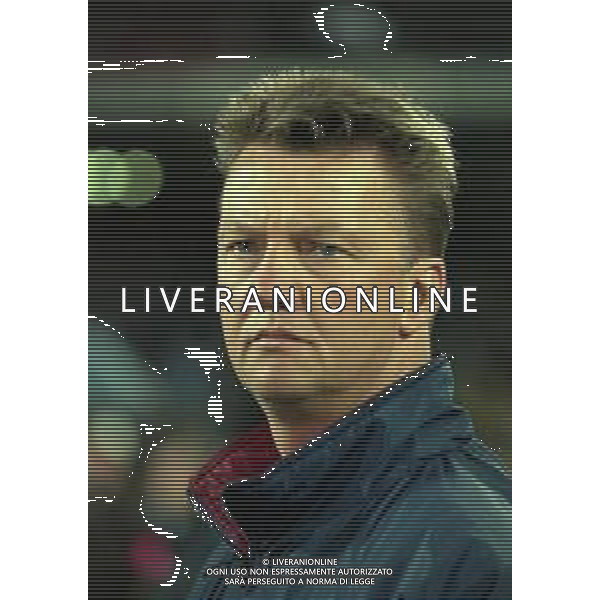 1999 BARCELLONA PARTITA AMICHEVOLE BARCELLONA NAZIONALE BRASILE 2-2 NELLA FOTO LOUIS VAN GAAL ALLENATORE BARCELLONA CALCIO AG ALDO LIVERANI SAS