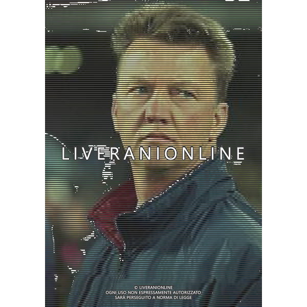1999 BARCELLONA PARTITA AMICHEVOLE BARCELLONA NAZIONALE BRASILE 2-2 NELLA FOTO LOUIS VAN GAAL ALLENATORE BARCELLONA CALCIO AG ALDO LIVERANI SAS