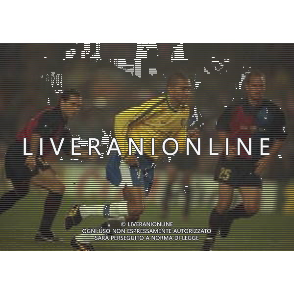 1999 BARCELLONA PARTITA AMICHEVOLE BARCELLONA NAZIONALE BRASILE 2-2 NELLA FOTO MARCIO AMOROSO AG ALDO LIVERANI SAS