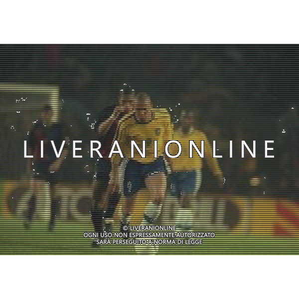 1999 BARCELLONA PARTITA AMICHEVOLE BARCELLONA NAZIONALE BRASILE 2-2 NELLA FOTO RONALDO AG ALDO LIVERANI SAS