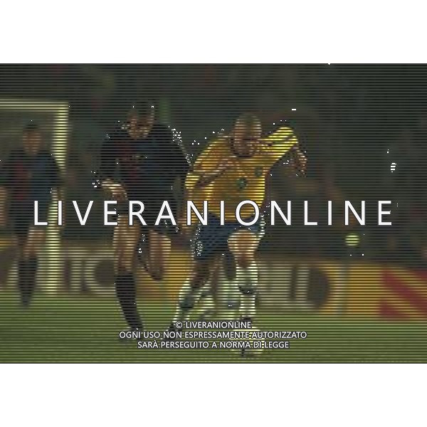 1999 BARCELLONA PARTITA AMICHEVOLE BARCELLONA NAZIONALE BRASILE 2-2 NELLA FOTO RONALDO AG ALDO LIVERANI SAS