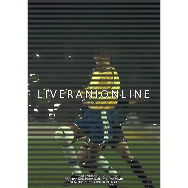 1999 BARCELLONA PARTITA AMICHEVOLE BARCELLONA NAZIONALE BRASILE 2-2 NELLA FOTO RIVALDO AG ALDO LIVERANI SAS