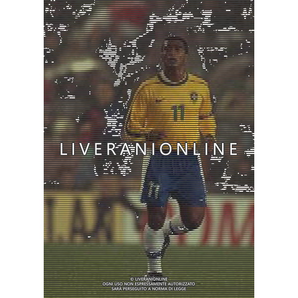 1999 BARCELLONA PARTITA AMICHEVOLE BARCELLONA NAZIONALE BRASILE 2-2 NELLA FOTO ROMARIO AG ALDO LIVERANI SAS