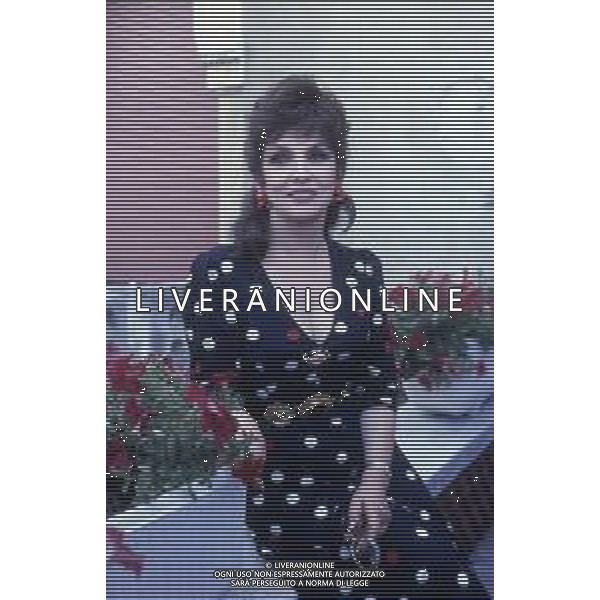 RETROSPETTIVA GINA LOLLOBRIGIDA ATTRICE NELLA FOTO GINA LOLLOBRIGIDA A VENEZIA NELL\'ANNO 1986 AG ALDO LIVERANI SAS