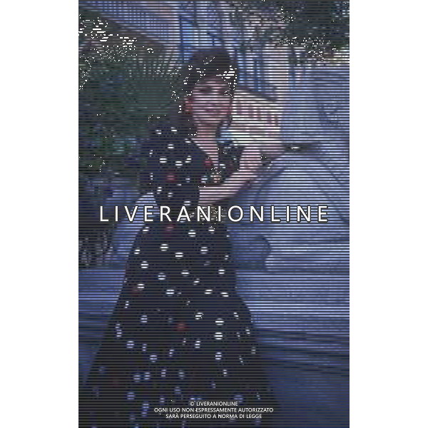RETROSPETTIVA GINA LOLLOBRIGIDA ATTRICE NELLA FOTO GINA LOLLOBRIGIDA A VENEZIA NELL\'ANNO 1986 AG ALDO LIVERANI SAS