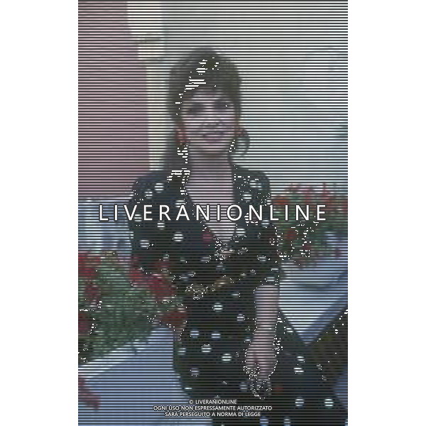 RETROSPETTIVA GINA LOLLOBRIGIDA ATTRICE NELLA FOTO GINA LOLLOBRIGIDA A VENEZIA NELL\'ANNO 1986 AG ALDO LIVERANI SAS