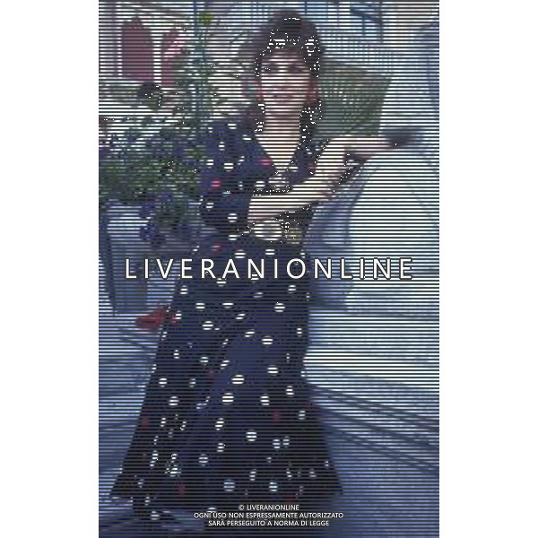 RETROSPETTIVA GINA LOLLOBRIGIDA ATTRICE NELLA FOTO GINA LOLLOBRIGIDA A VENEZIA NELL\'ANNO 1986 AG ALDO LIVERANI SAS