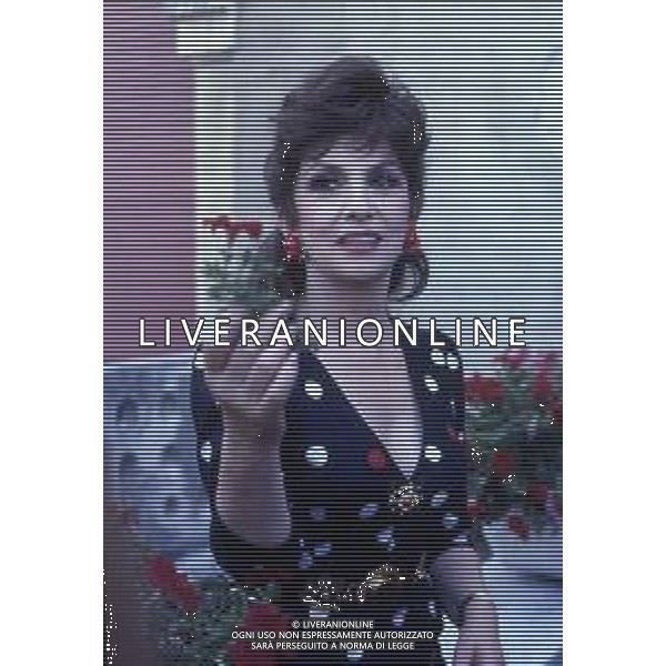 RETROSPETTIVA GINA LOLLOBRIGIDA ATTRICE NELLA FOTO GINA LOLLOBRIGIDA A VENEZIA NELL\'ANNO 1986 AG ALDO LIVERANI SAS