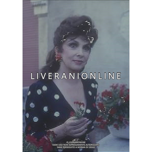 RETROSPETTIVA GINA LOLLOBRIGIDA ATTRICE NELLA FOTO GINA LOLLOBRIGIDA A VENEZIA NELL\'ANNO 1986 AG ALDO LIVERANI SAS