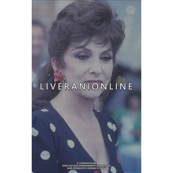 RETROSPETTIVA GINA LOLLOBRIGIDA ATTRICE NELLA FOTO GINA LOLLOBRIGIDA A VENEZIA NELL\'ANNO 1986 AG ALDO LIVERANI SAS