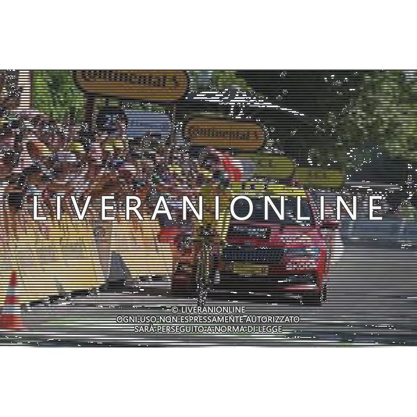 23-07-2022 Tour De France; Tappa 20 Lacapelle Marival - Rocamadour; 2022, Jumbo - Visma; Vingegaard, Jonas; Rocamadour; ©SIROTTTI / AGENZIA ALDO LIVERANI SAS